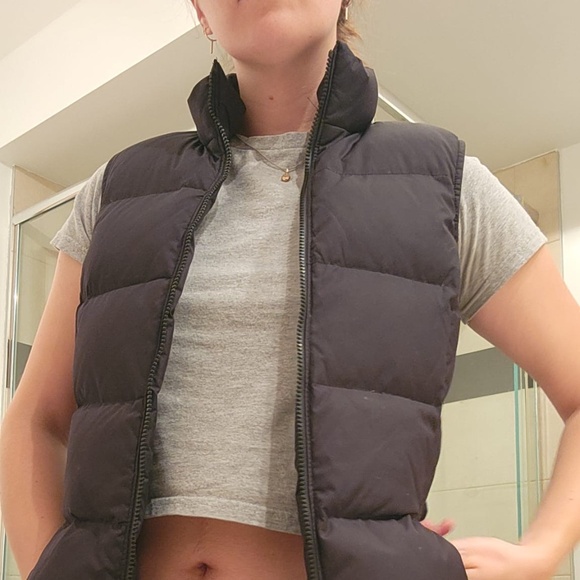 GAP XS Puffer Vest Black - Picture 2 of 7